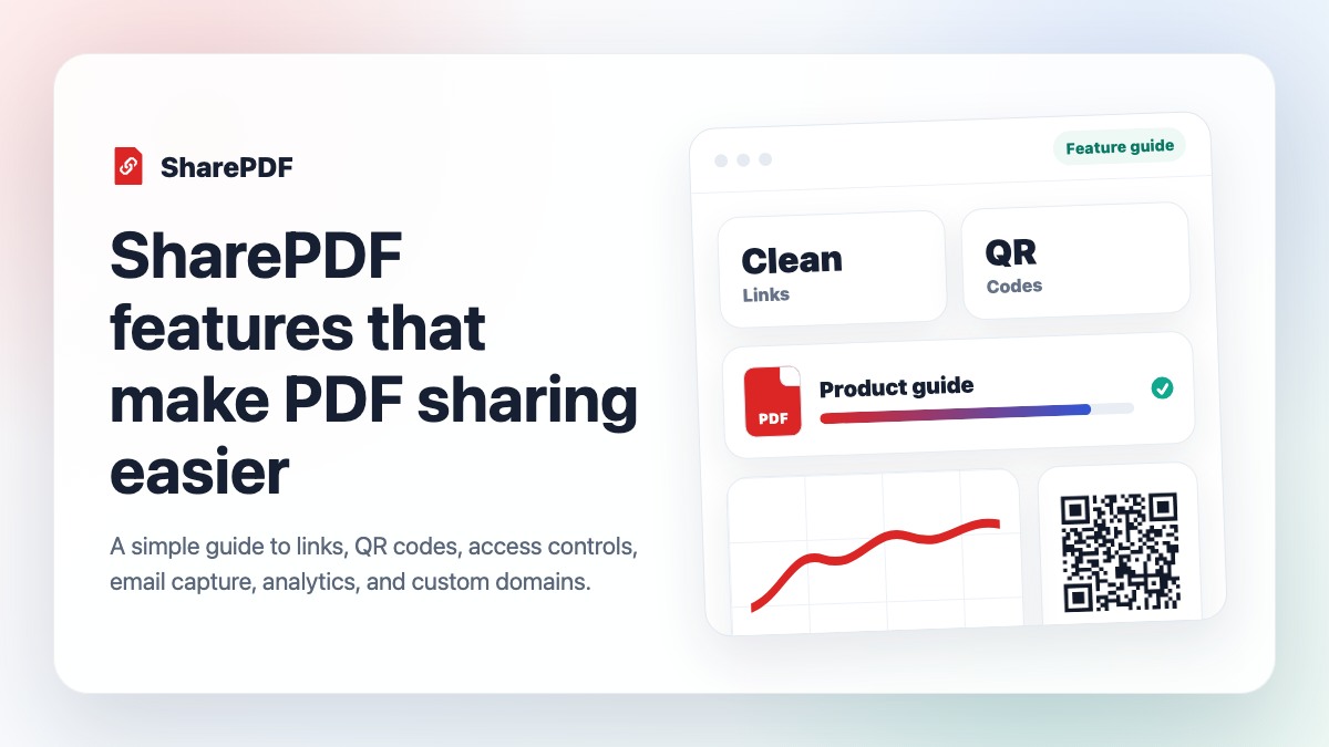 The SharePDF Features That Make PDF Sharing Easier